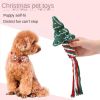 3pcs Christmas training dog teeth cleaning knot cute cartoon bite toys Christmas pet toys dog toys cat toys