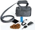 Pet Life 'Posh Walk' Purse Dog Leash, Accessory Holder and Waste Bag Dispenser