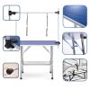 Professional Dog Pet Grooming Table Large Adjustable Heavy Duty Portable w/Arm & Noose & Mesh Tray